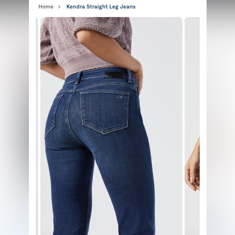 Mavi Kendra Straight Leg Jeans